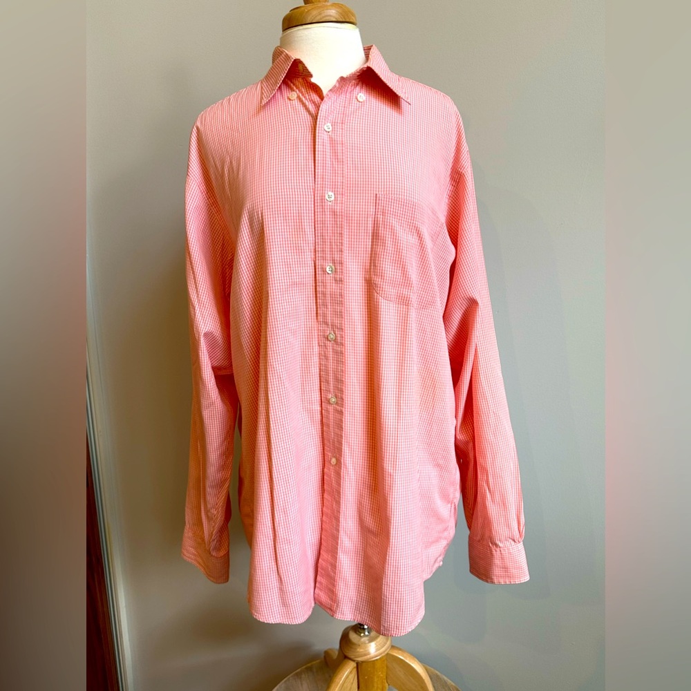 Brooks Brothers button down long sleeve shirt Size 16 1/2- 6